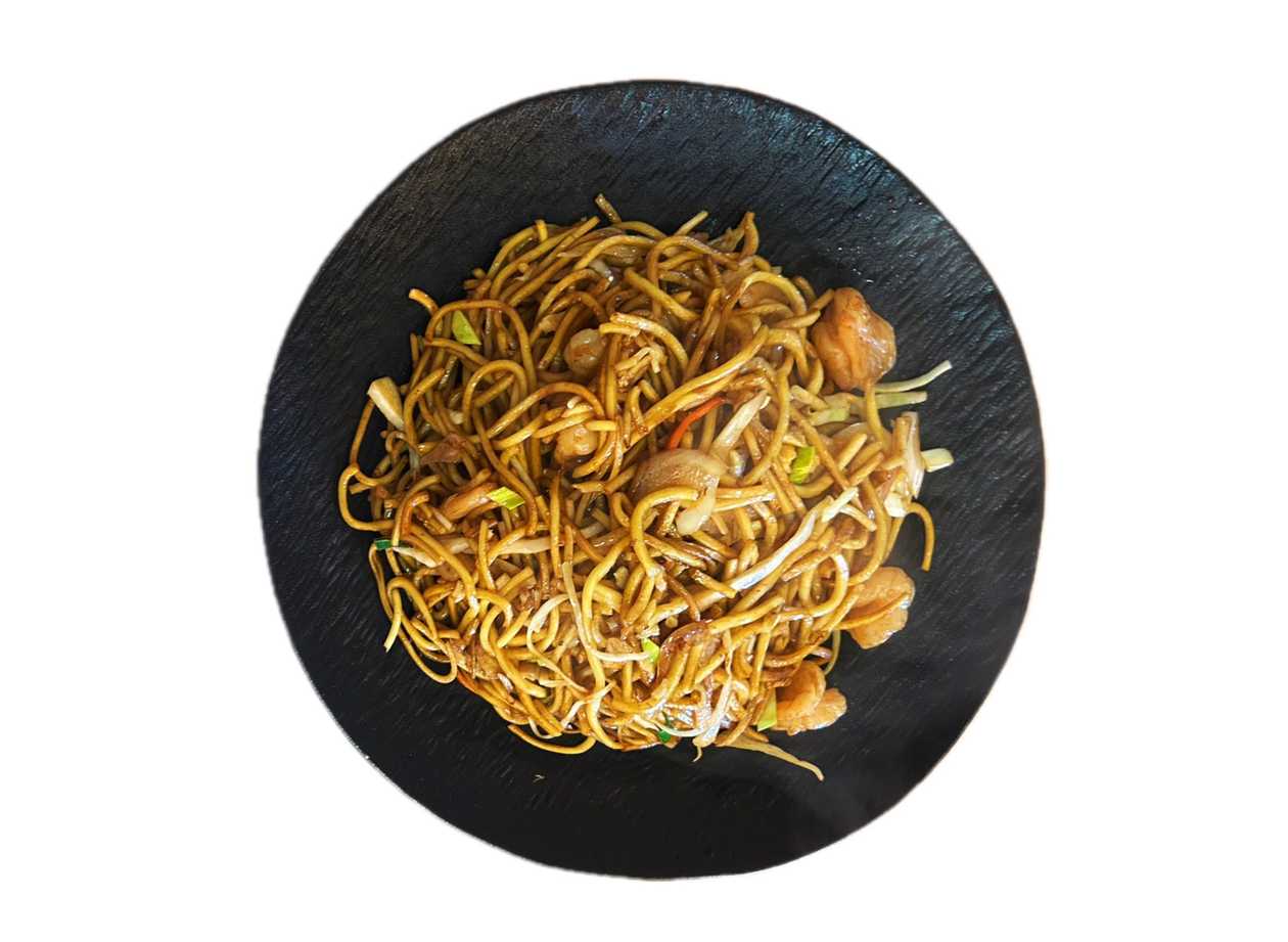 Fried Noodles 'Kung-pao' (1,3,5)