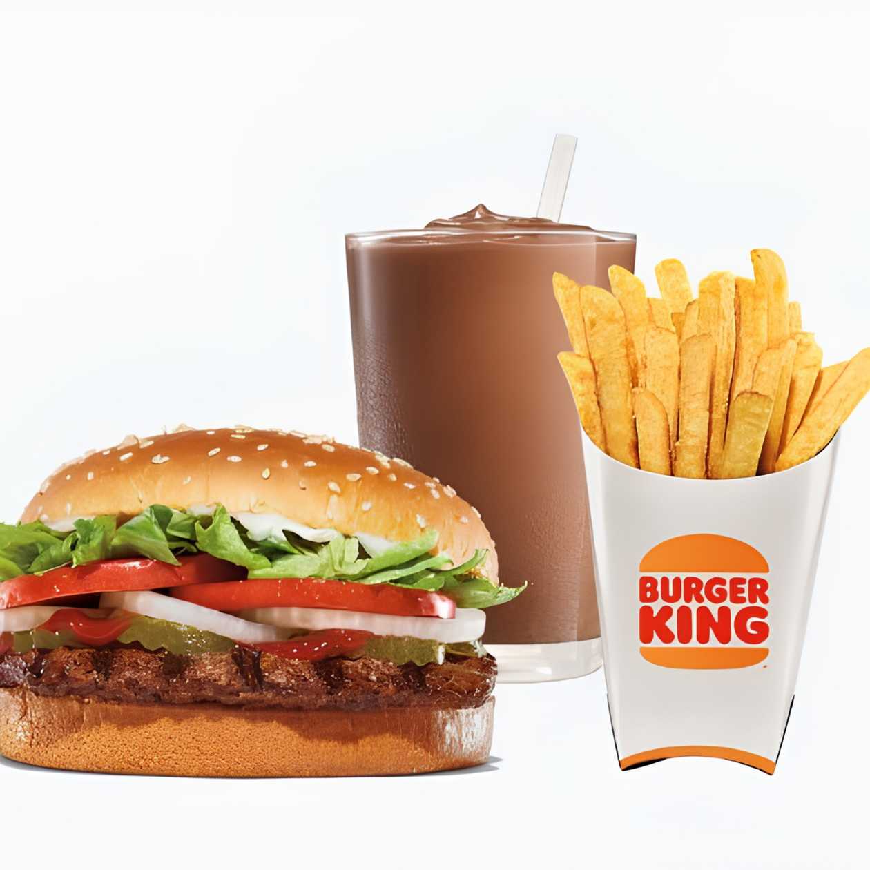 Whopper® Combo + Free Milkshake