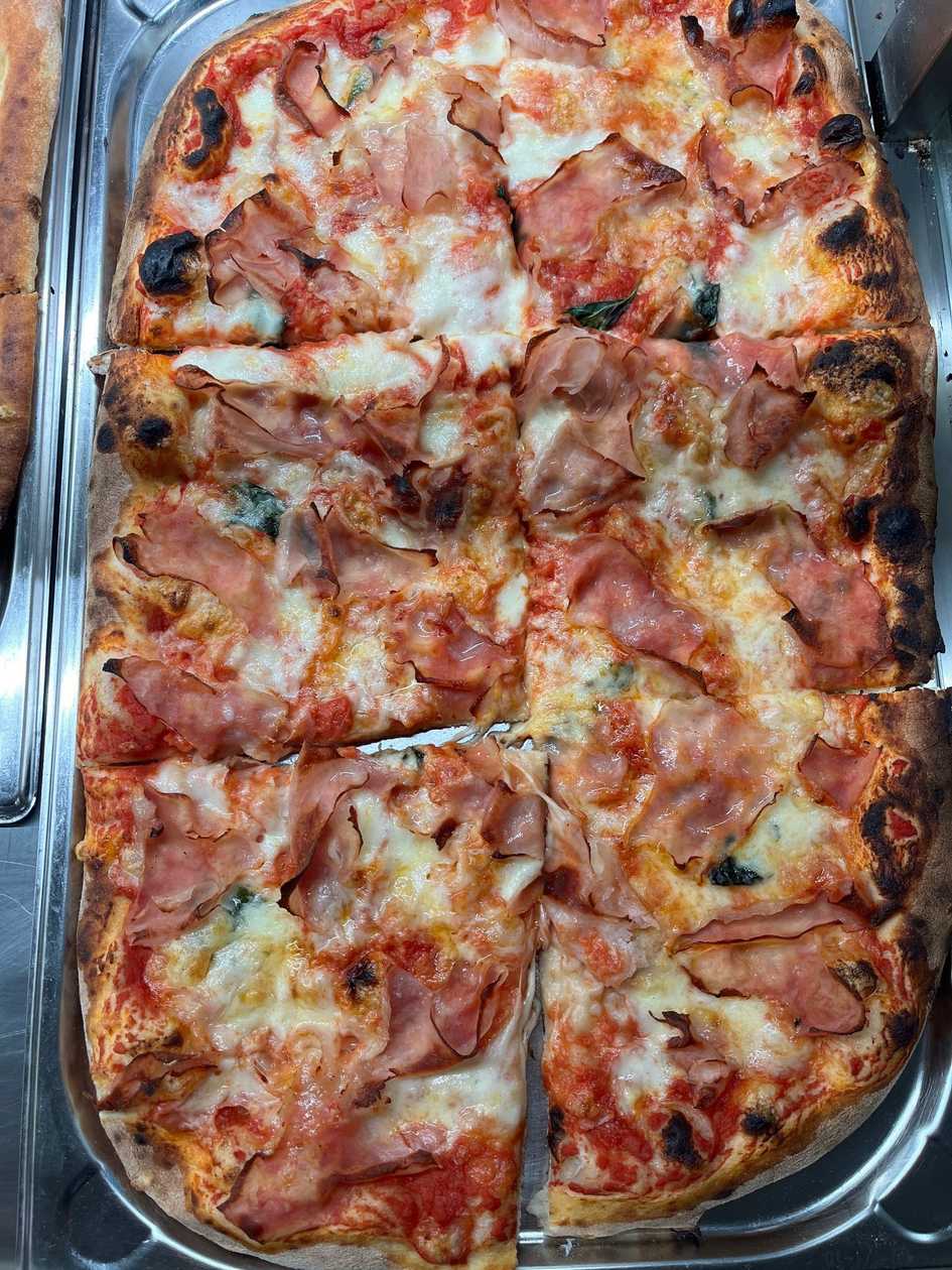 Margherita con cotto