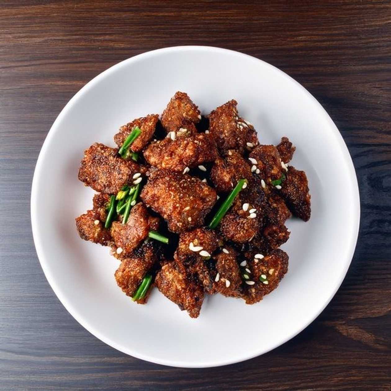 Beef & red sesame sauce 6,11