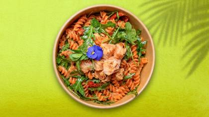 Warm Lentils Pasta