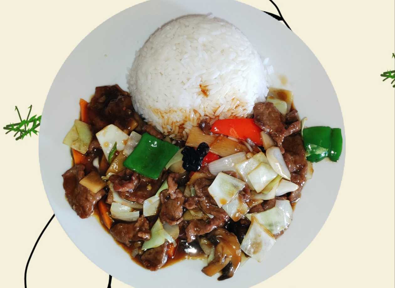 Sichuan Style Beef with Rice (6)
