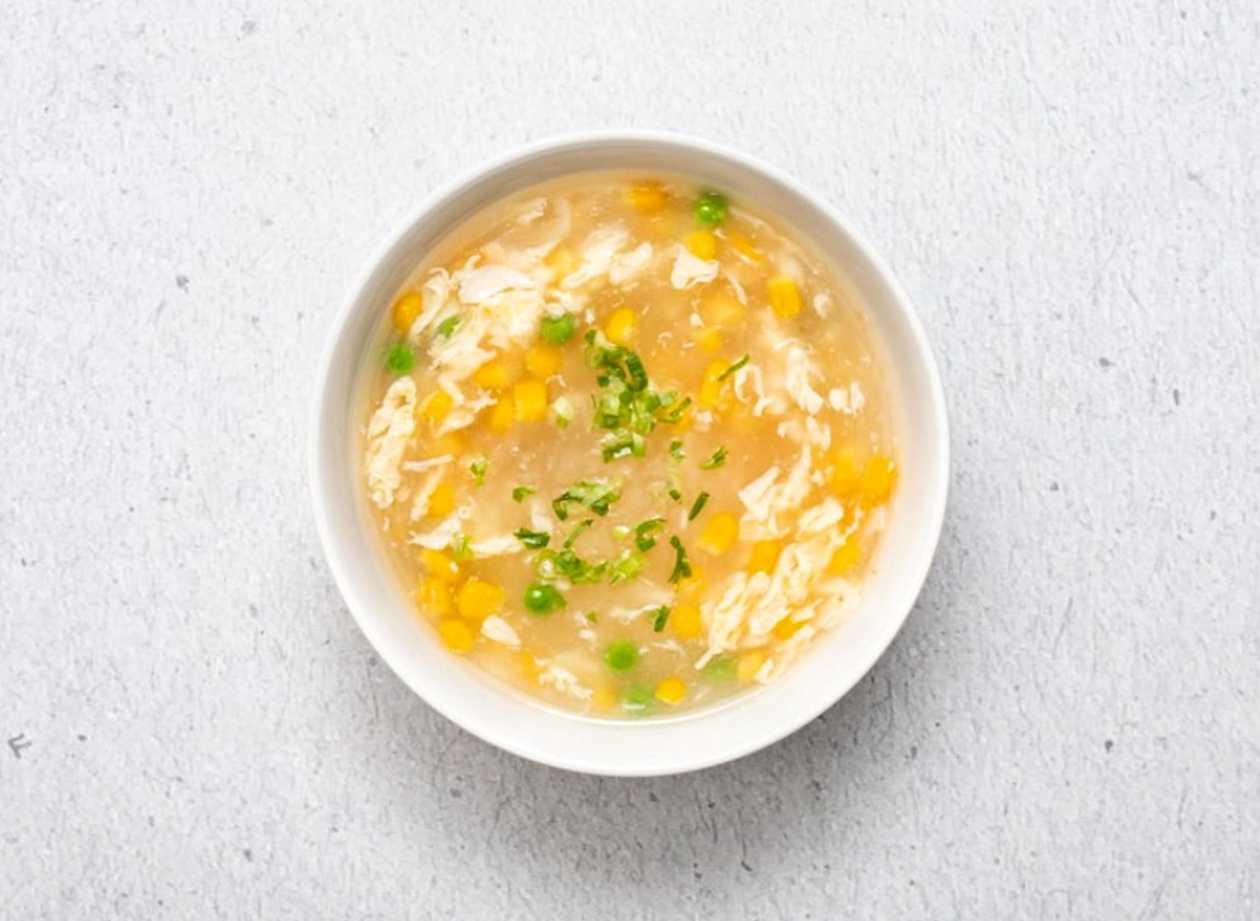 Chicken Soup with Corn (3,6)