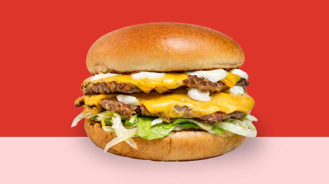 Double Cheese Burger + Fries