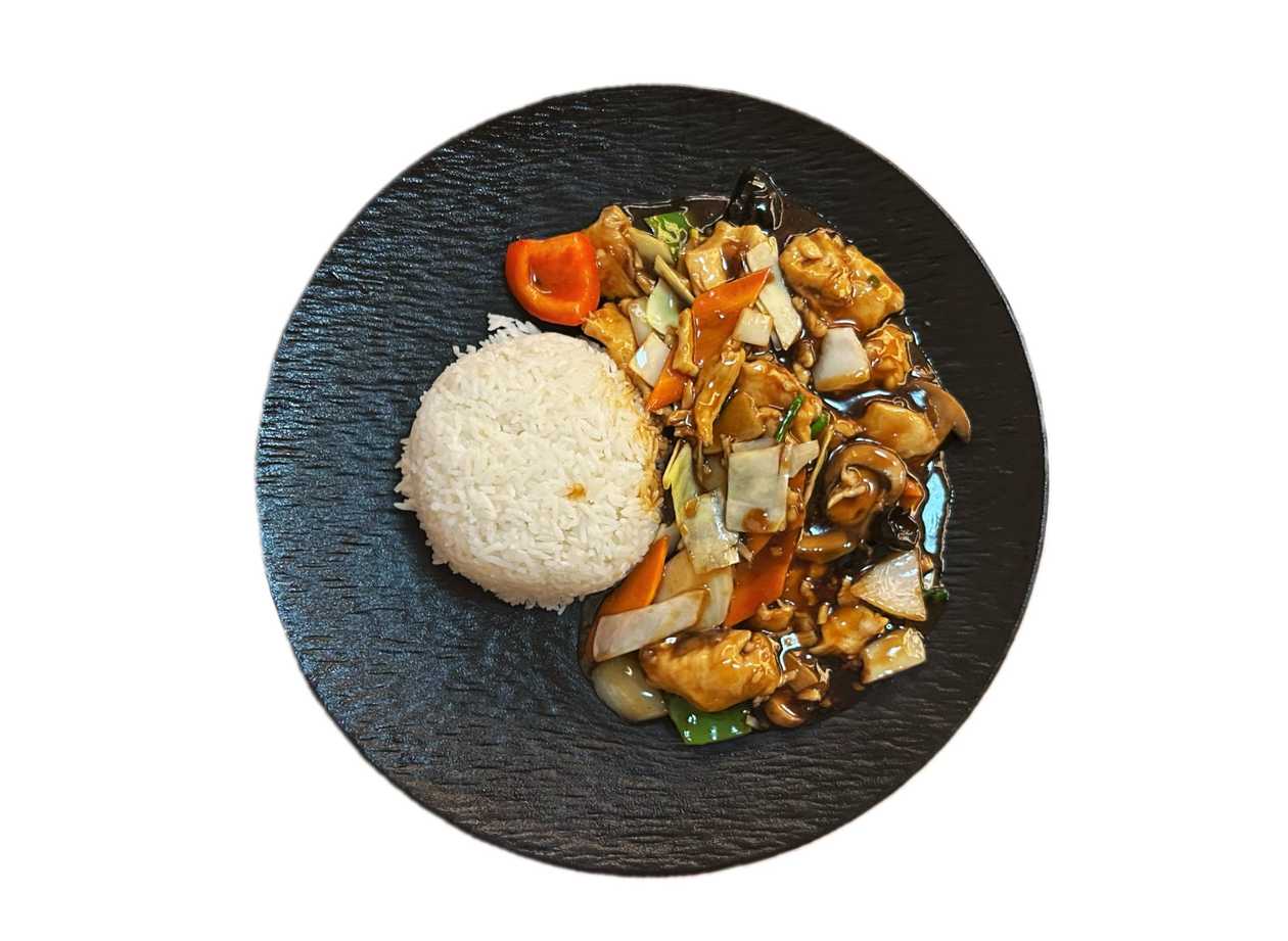 Sichuan Style Pork with Rice (6)
