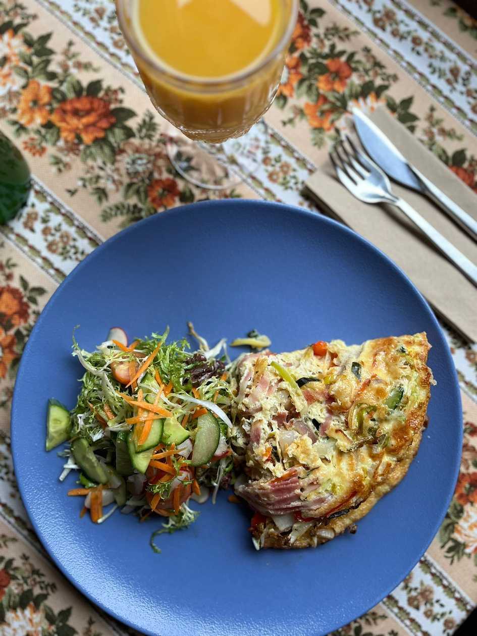 Veģetārā omlete