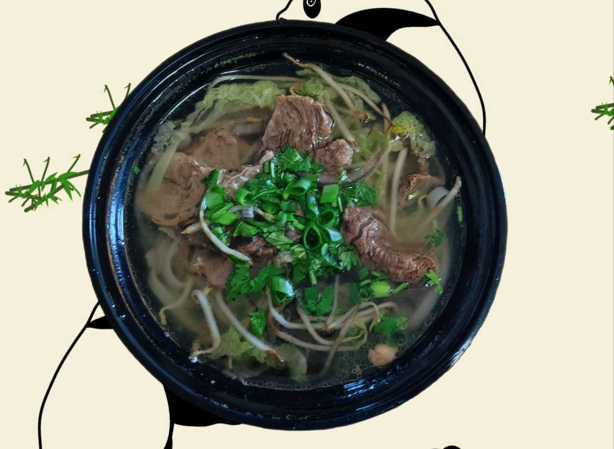 Vietnamese Pho-Bo Soup (with Beef)