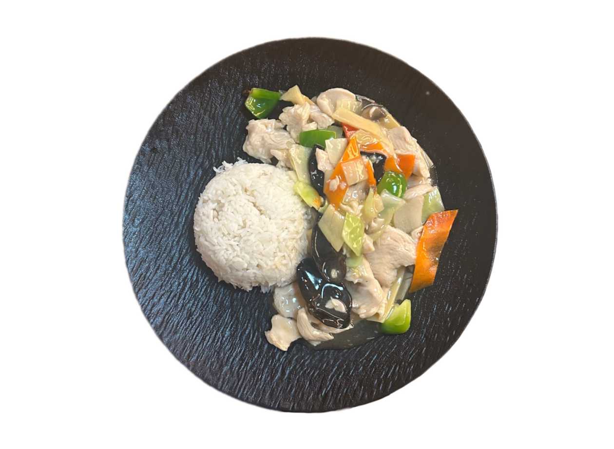 Chicken with Vegetables with Rice (6)