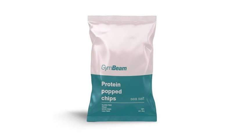 Proteinové Čipsy - Gymbeam 40 g - Mořská Sůl