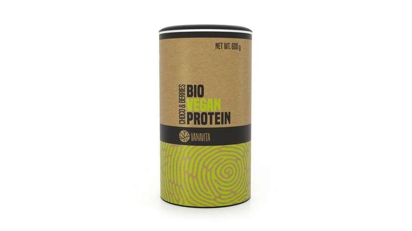 Bio Vegan Protein - Vanavita 600 g - Čokoláda & Bobule