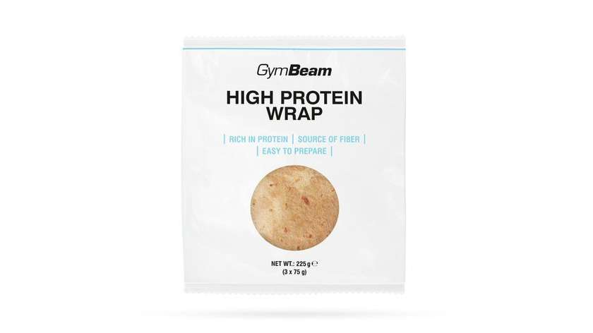 Wrap s Vysokým Obsahem Bílkovin - Gymbeam 225 g