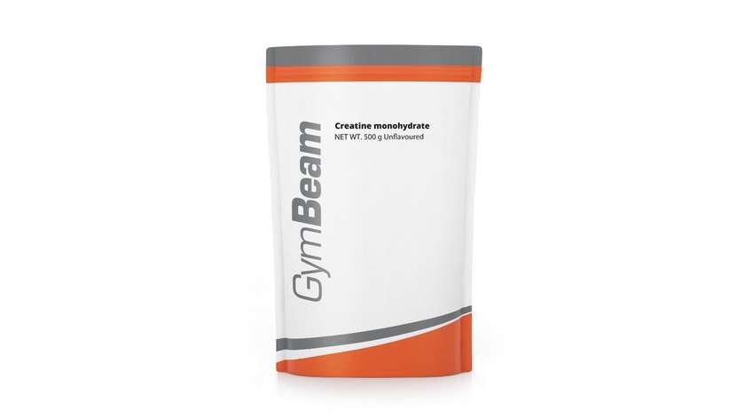 100% Kreatin Monohydrát - Gymbeam 500 g - Bez Příchuti