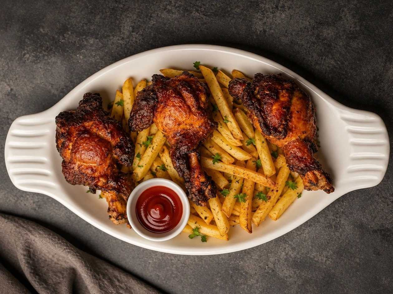 Chicken wings (BBQ Flavour) 3pc