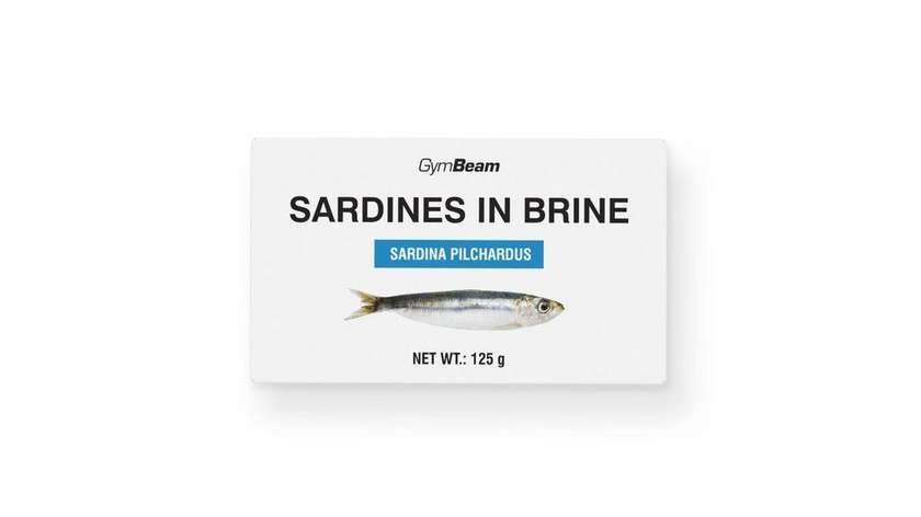 Sardinky ve Vlastní Šťávě - Gymbeam 125 g