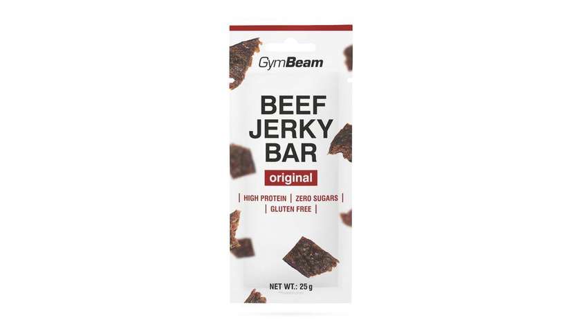 Beef Jerky Bar - Gymbeam 25 g - Originál