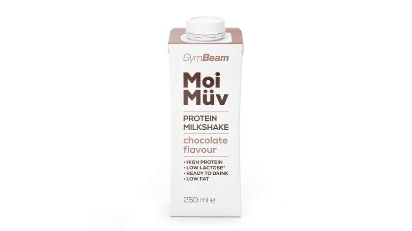 Moimüv Protein Milkshake - Gymbeam 250 ml - Čokoláda