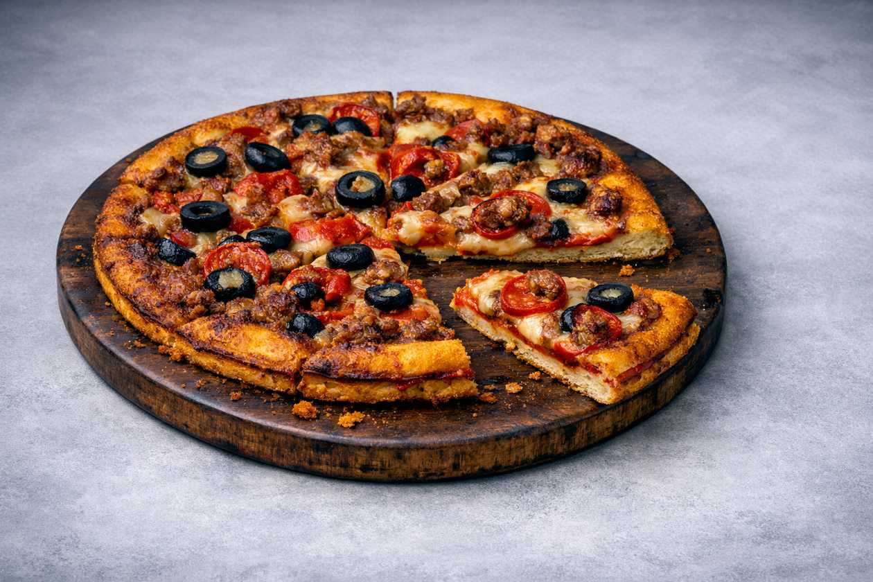 Beef Kebab Pizza DL (for two)