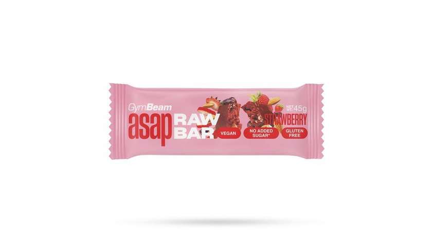 Asap Raw Bar - Gymbeam 45 g - Jahoda