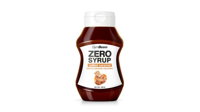Zero Sirup Slaný Karamel - Gymbeam 350 ml