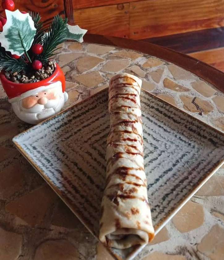 Clătită cu dulceață