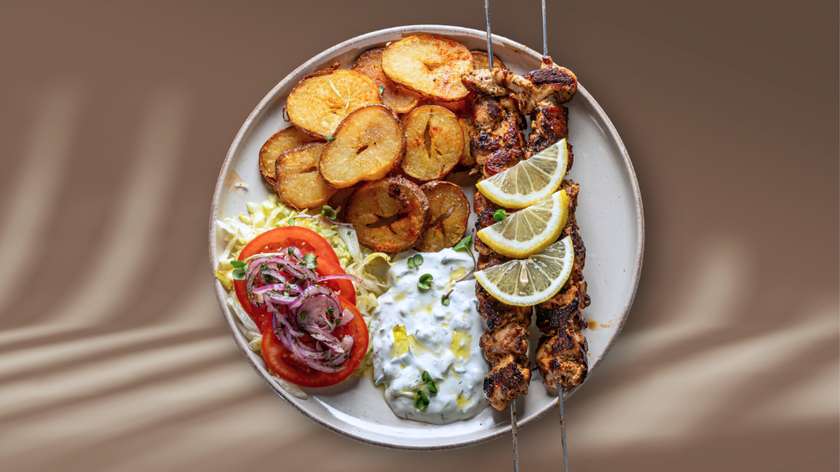 Souvlaki de pui