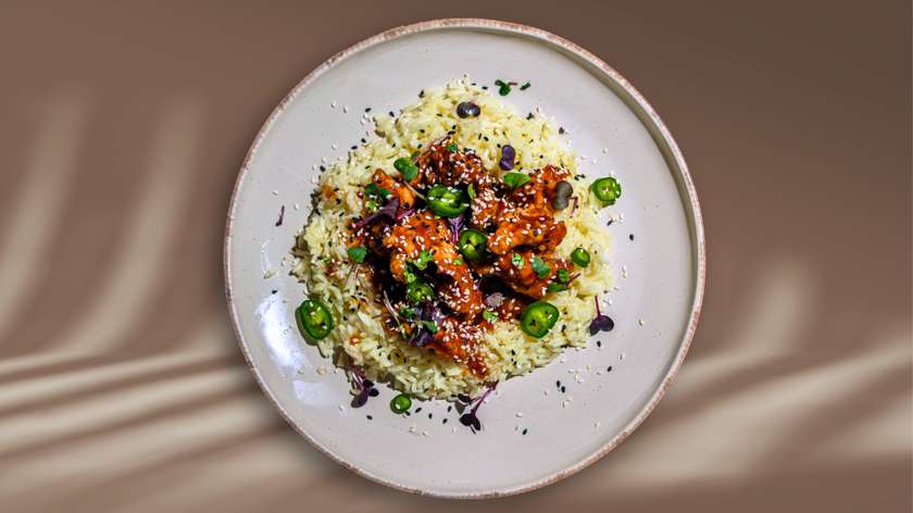 Orange chicken