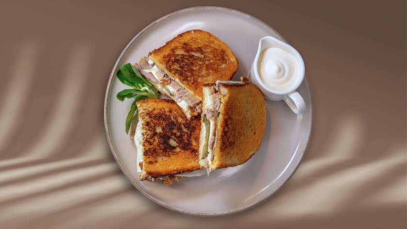 Cubano pork sandwich