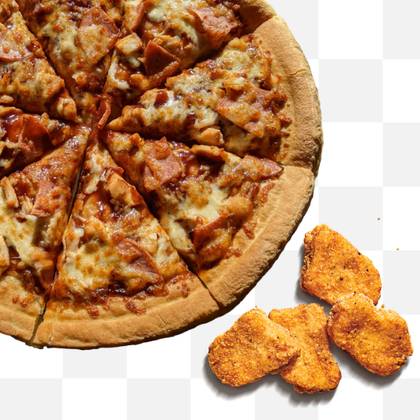 Smokey Italian Pizza and Nuggets