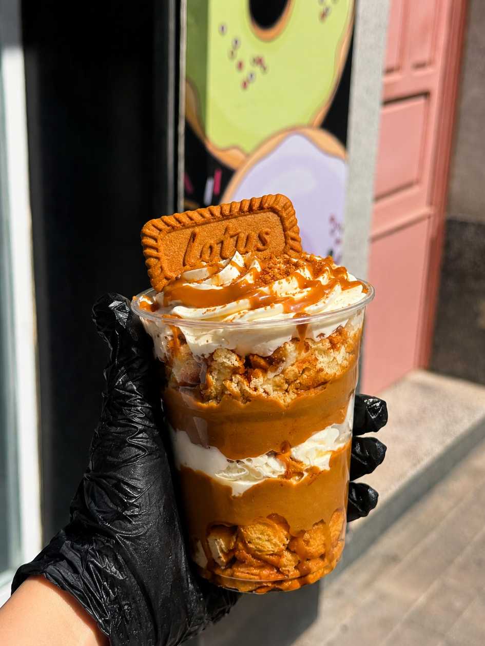 Fully Loaded Biscoff Donut Ice Cream Cup๐คค๐จ