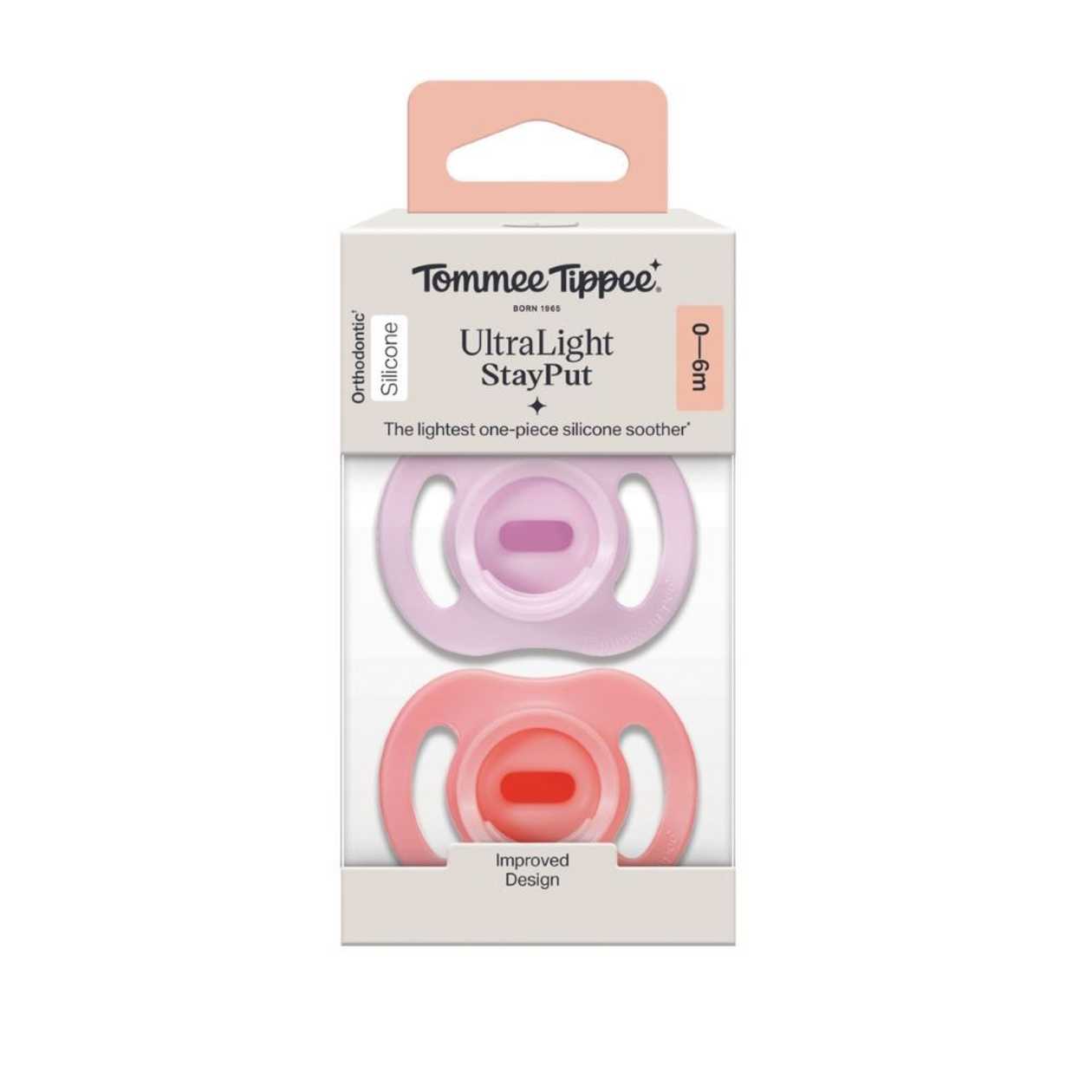 Tommee Tippee Ultralight Silicone 0-6months, Soother
