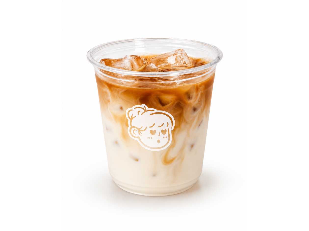 ICED COFFEE LATTE!