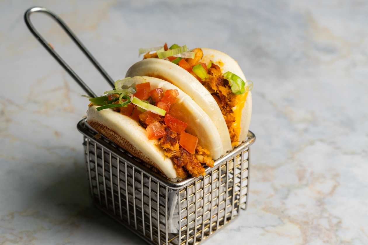 Pan Fried Steamed Buns
