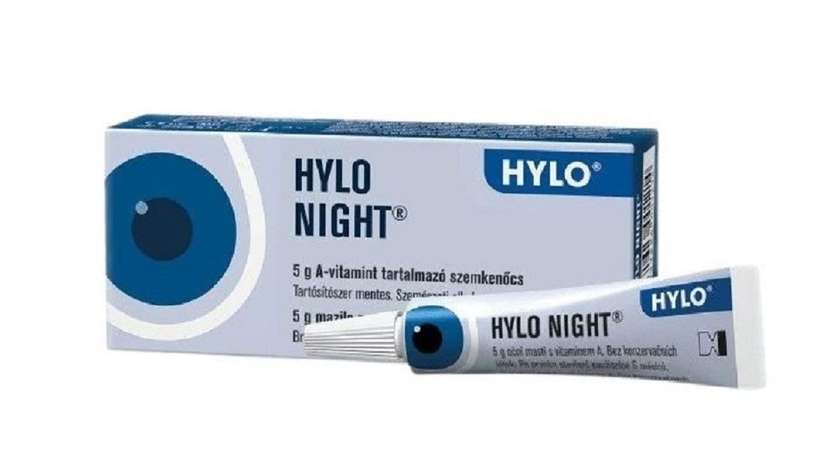 Hylo Night Eye Ointment with Vitamin A 5g