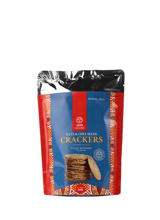 Oats and chia crackles 90g