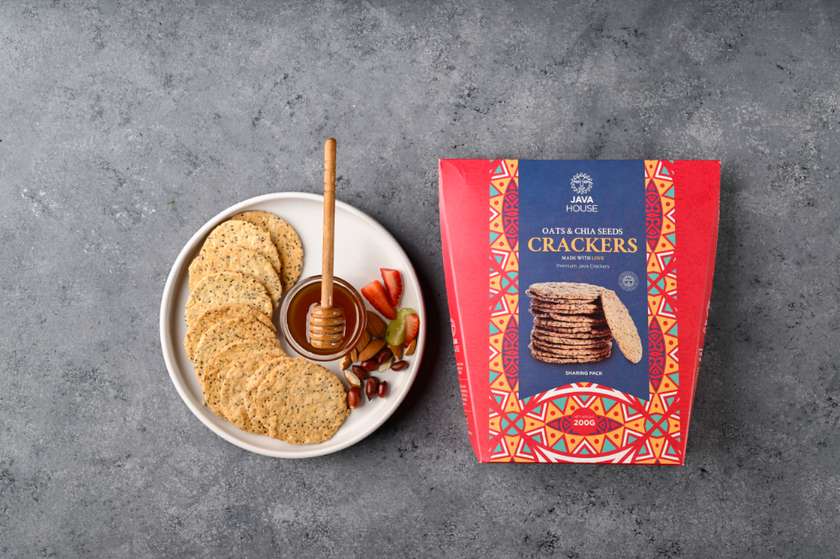Oats and chia crackles 200g
