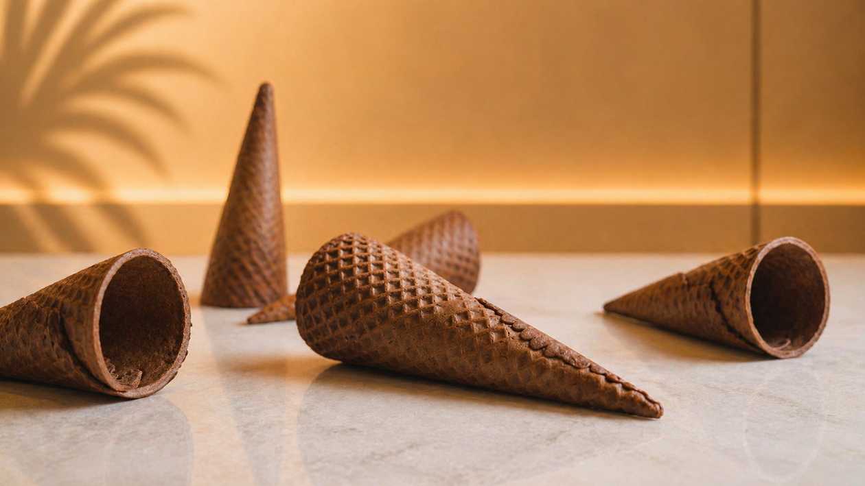 5 X Sugar Cones