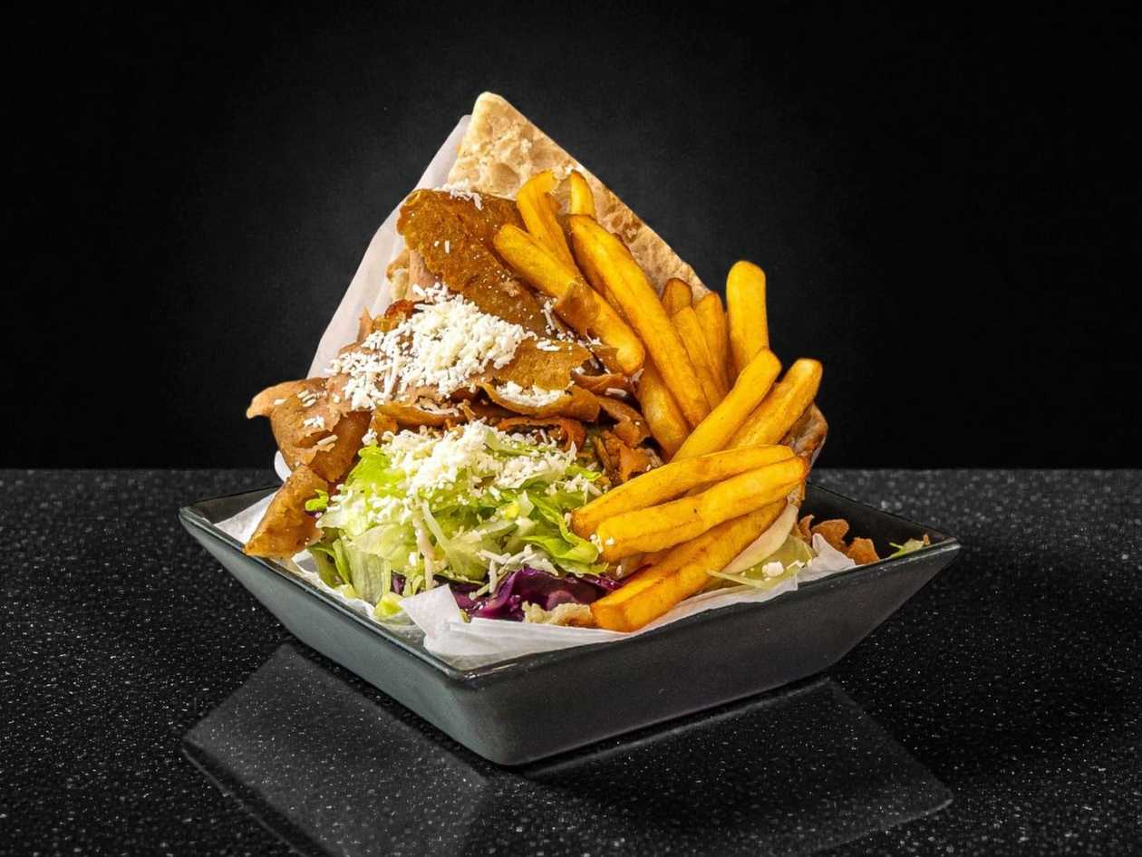 14. Döner s Hranolkami