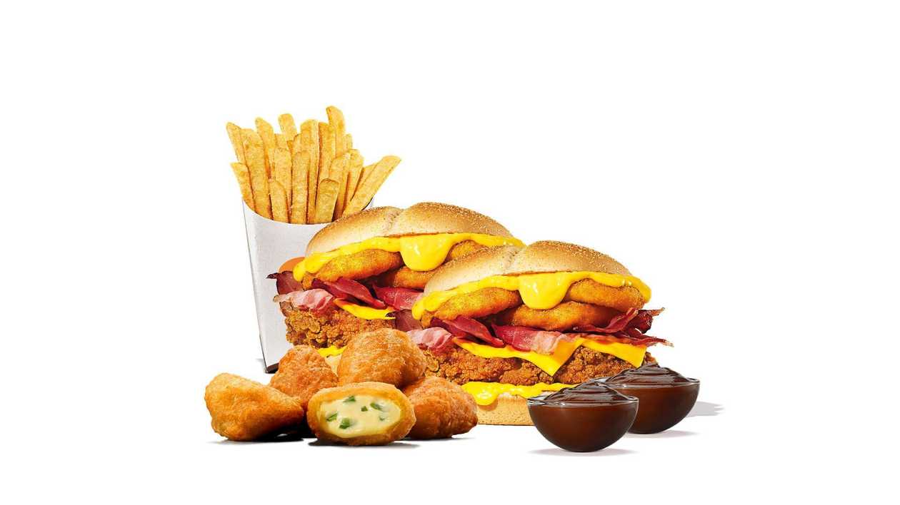 Sir Bacon Double Menu