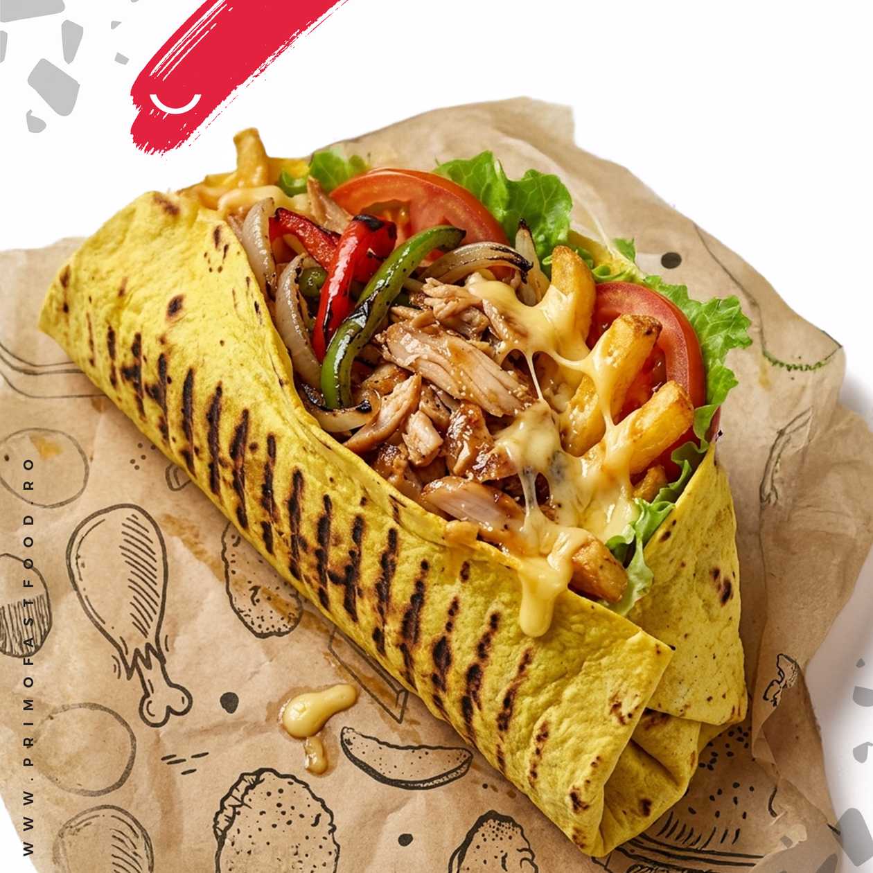 Cheesy Chicken Shawarma NEW