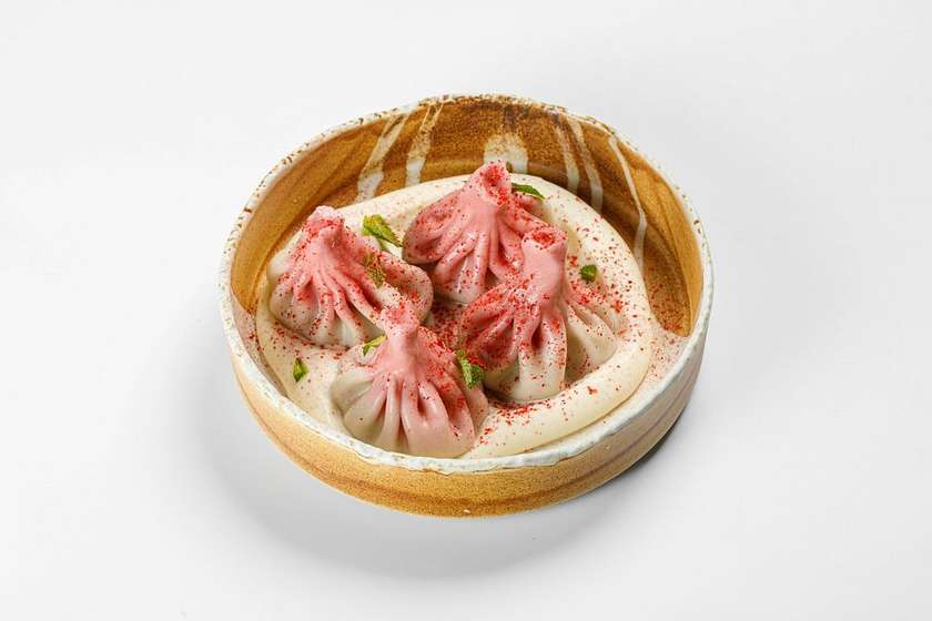 Сhinkali truskawkowy cheesecake
