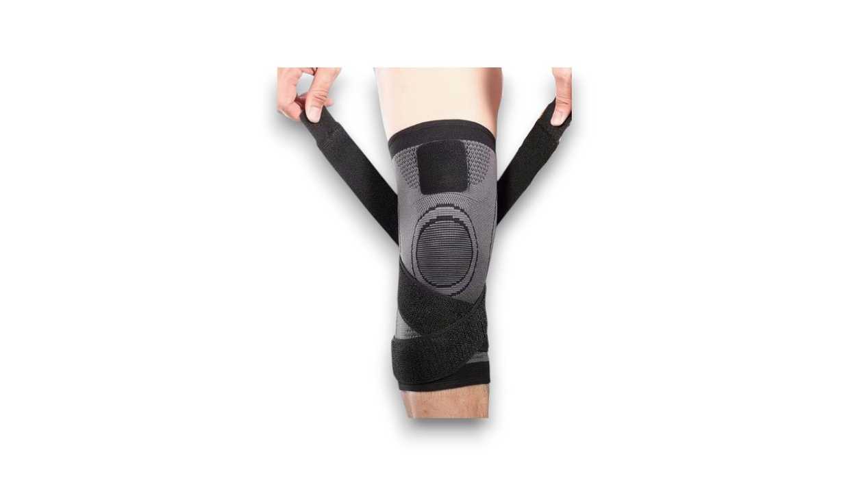 Knee Protector, Gray, Size L, 1111111111557