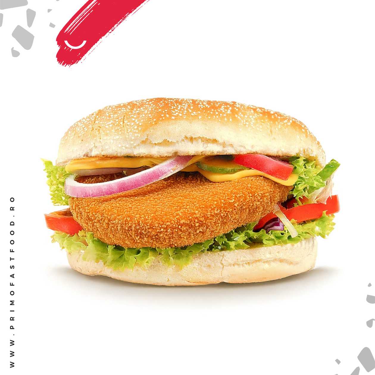 Schnitzel chicken bun