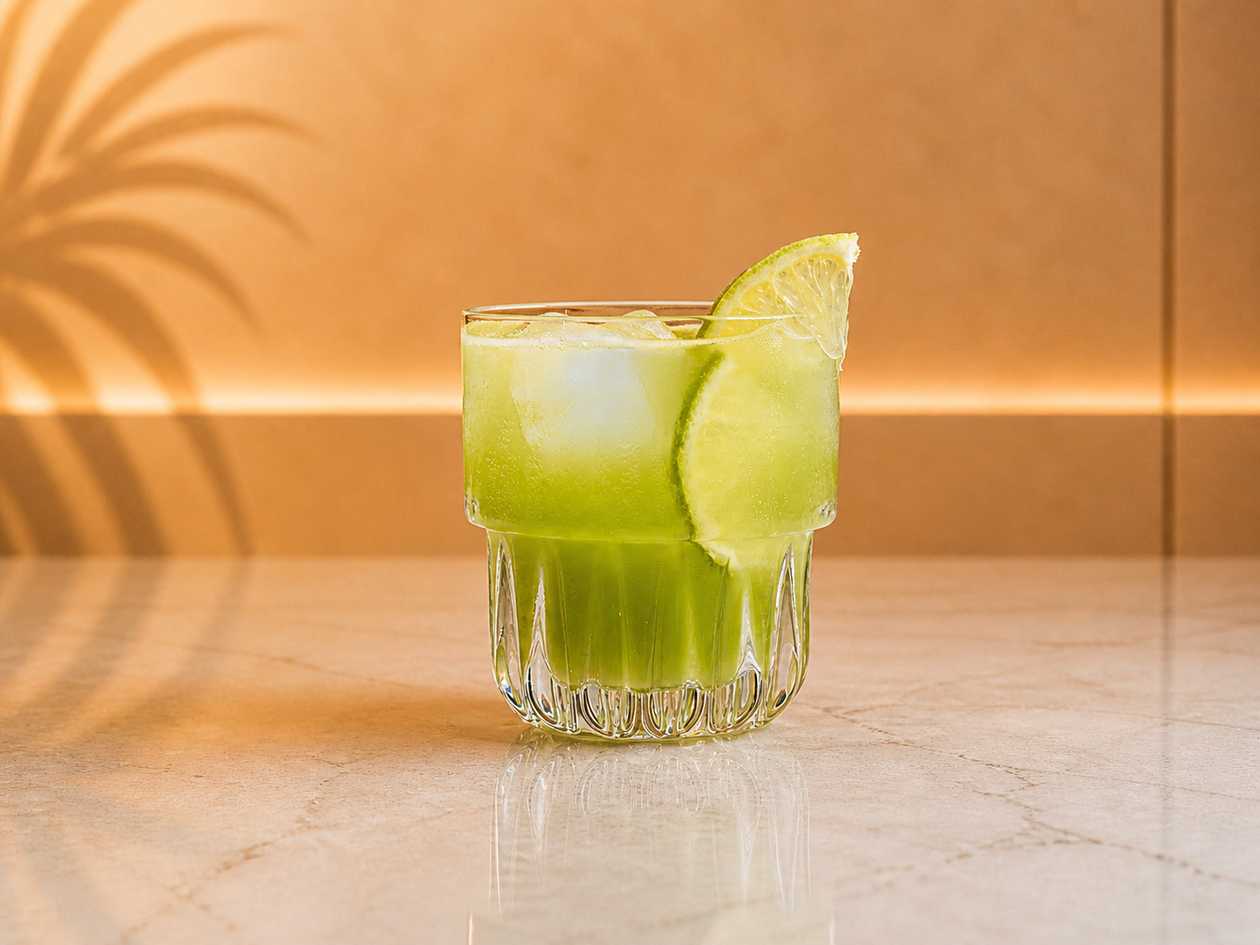 Iced Matcha Lime