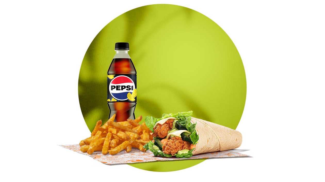 Lime&Jalapeño Chicken Wrap Large Meniu
