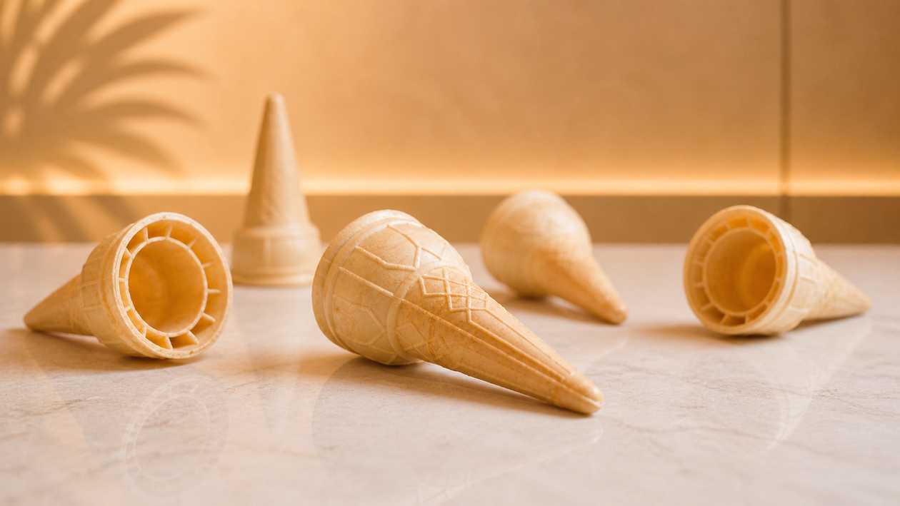 5 X Wafer Cones