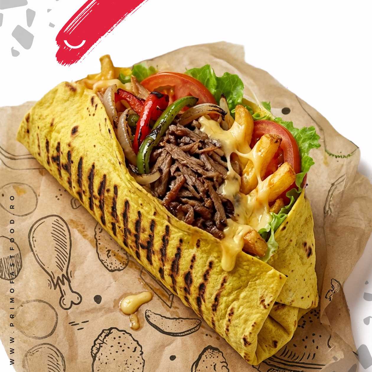 Cheesy Beef Shawarma NEW