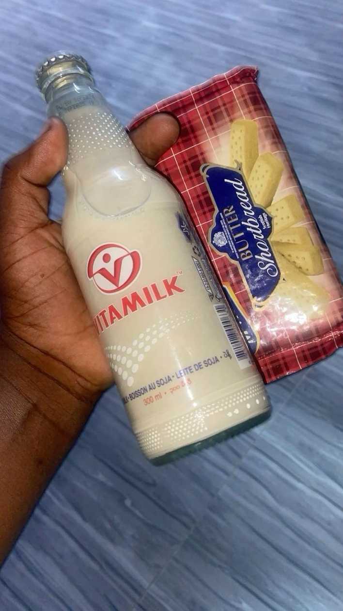 Vital milk n shortbread