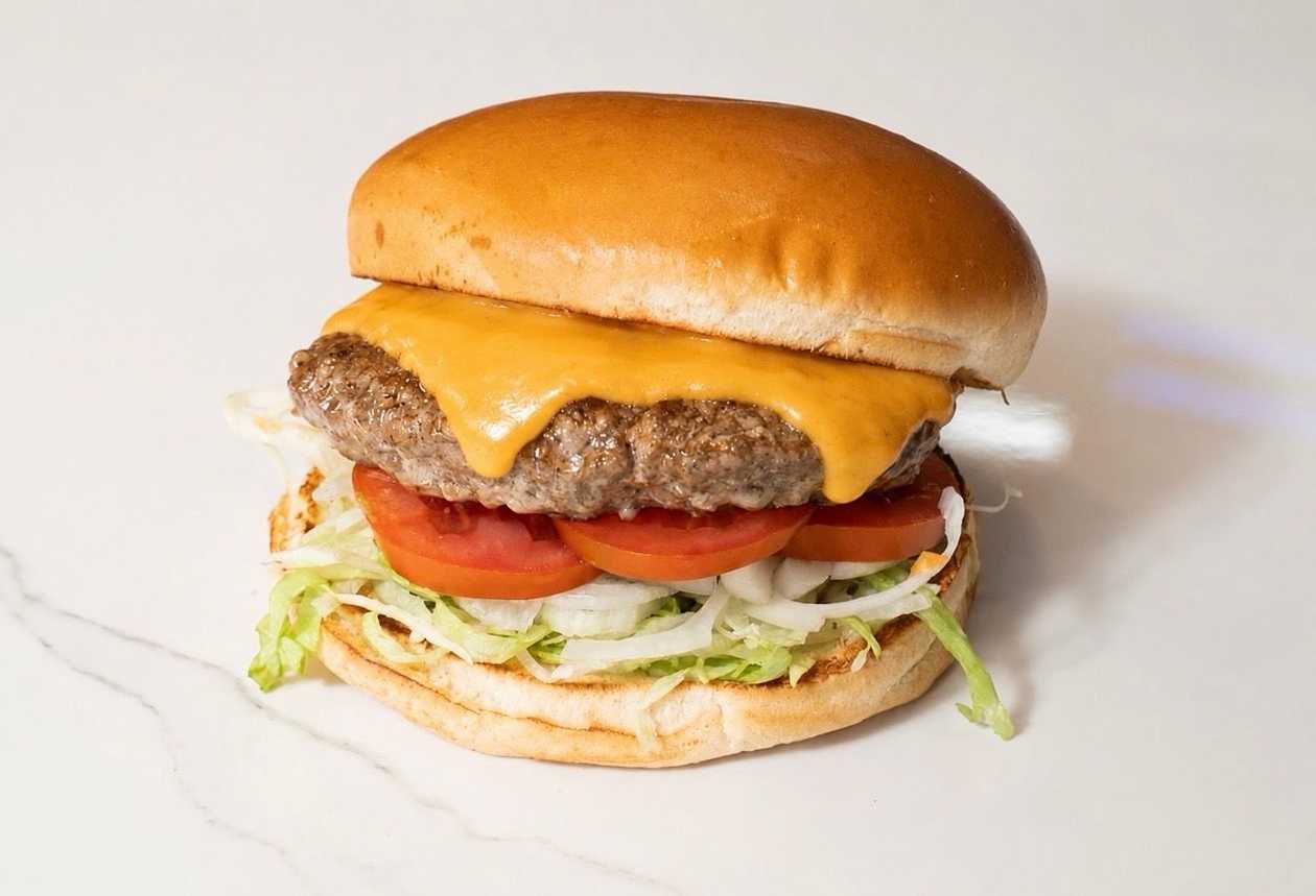 Cheesy Angus Burger