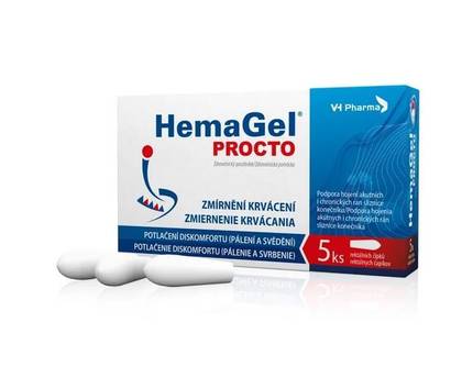 HemaGel PROCTO 5 Rectal Suppositories