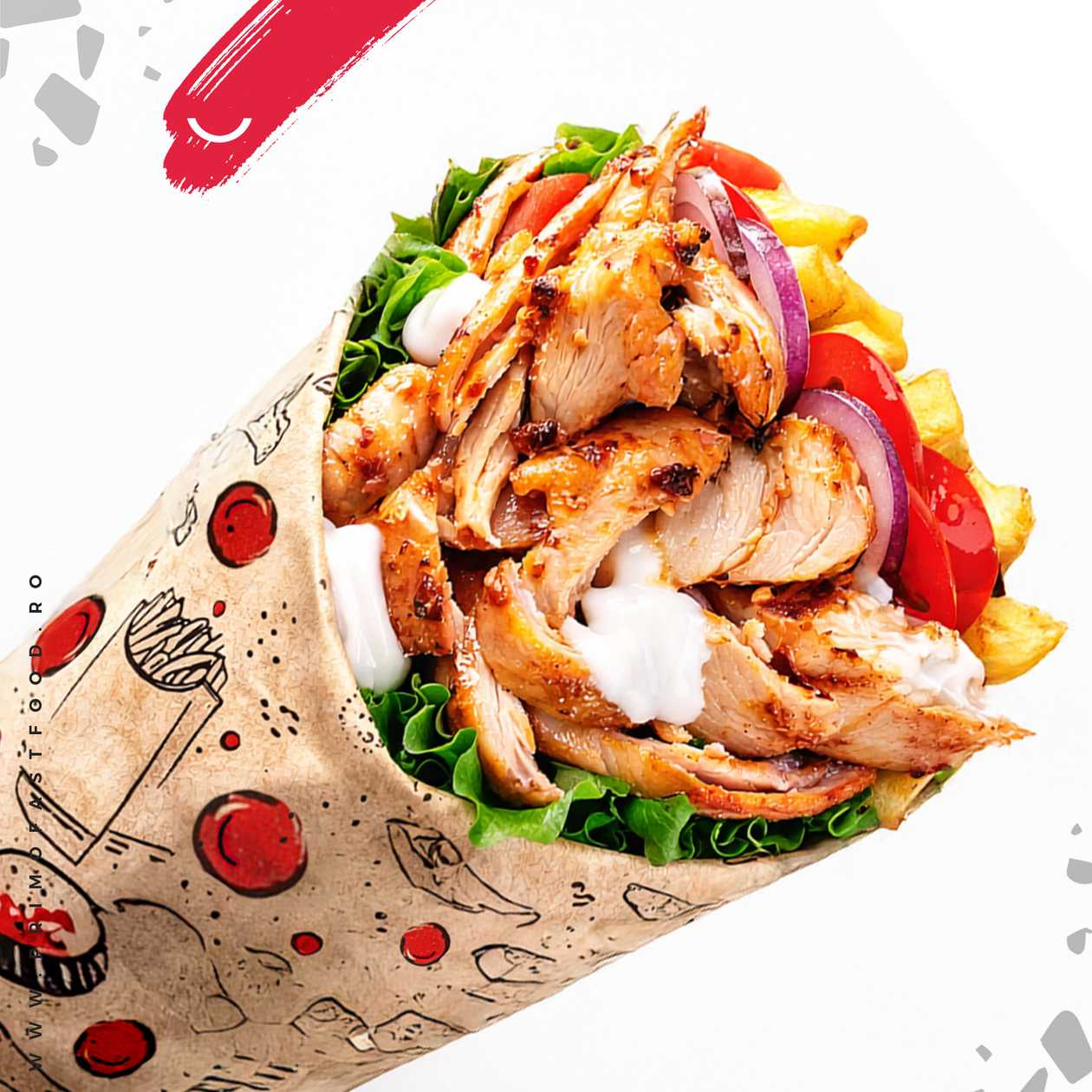 Primo Medium Chicken Shawarma